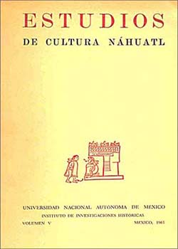 Estudios de Cultura Náhuatl #05